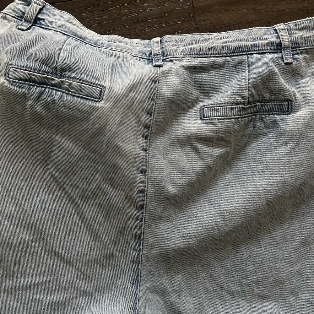 Amomento Women's Recycled Cotton Blue Jeans Denim Size L/XL - Picture 3 of 9